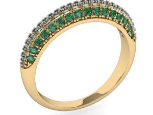 beautiful ring two options Modello di stampa 3D