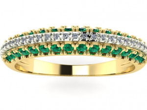 beautiful ring two options Modello di stampa 3D