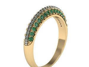 beautiful ring two options Modello di stampa 3D