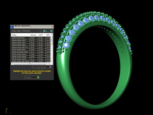 beautiful ring two options Modello di stampa 3D