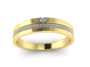 beautiful ring three sizes 3D 프린트 모델