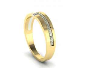 beautiful ring three sizes 3D Print Model