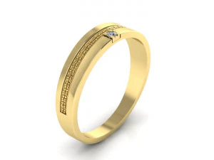 beautiful ring three sizes 3D Print Model
