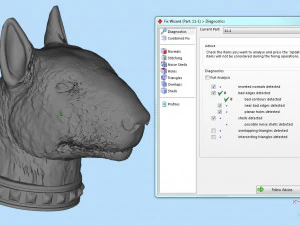 full body bull terrier and head with a collar 3D Print Model