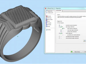 signet ring for men two options 3D Print Model