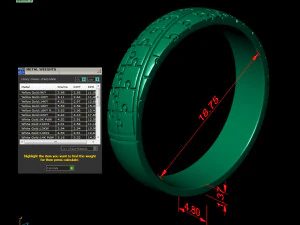 rings puzzle four sizes 3D Print Model