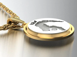 lion and cat pendant 3D Print Model