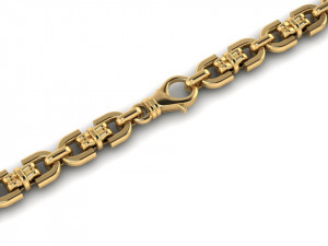 beautiful chain or bracelet 3D प्रिंट मॉडल