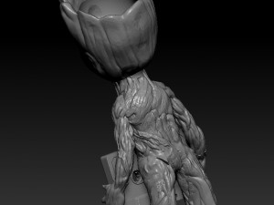 pendant groot with compact cassette 3Dプリントモデル