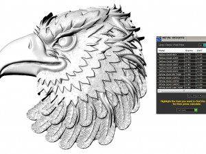 mens ring with eagle head two options 3D 프린트 모델