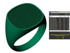 mens ring with eagle head two options 3D 프린트 모델