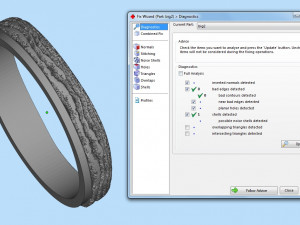 wedding rings with texture of water and wood two sizes 3D 打印模型