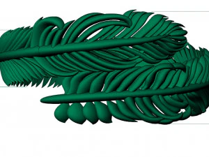 ring feather 3D Print Model