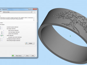 wedding rings tree of life 3D प्रिंट मॉडल