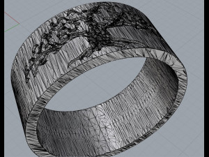 wedding rings tree of life 3D प्रिंट मॉडल