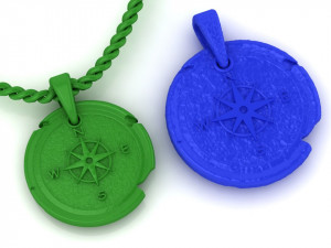 sailors pendant wind rose 3D 打印模型
