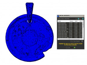sailors pendant wind rose 3D 打印模型