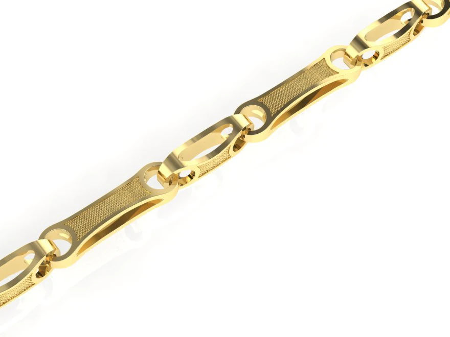 beautiful chain or bracelet 3D Print Model .c4d .max .obj .3ds .fbx .stl .blend 