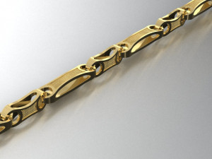 beautiful chain or bracelet 3D Принт Модель