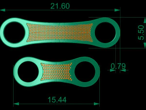 beautiful chain or bracelet 3D Print Model