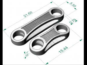 beautiful chain or bracelet 3D Print Model