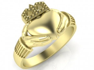 claddagh ring number two 3D 프린트 모델