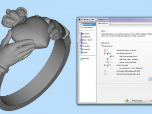 claddagh ring number three 3D प्रिंट मॉडल
