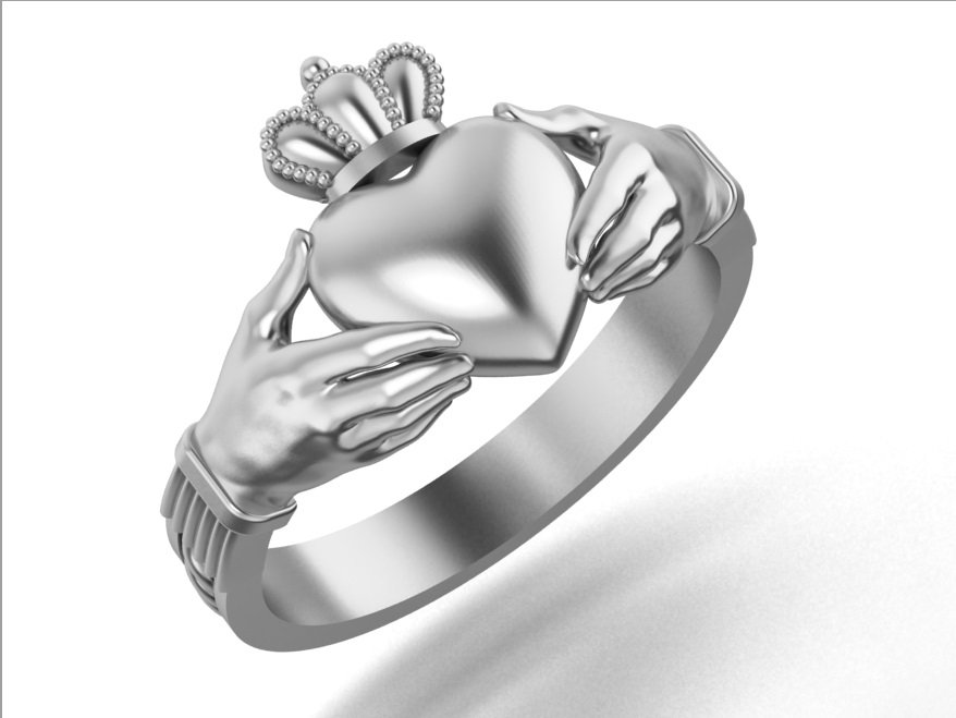 Anello online di claddagh