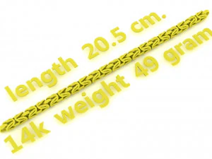 chain or bracelet royal byzantine 3D Print Model