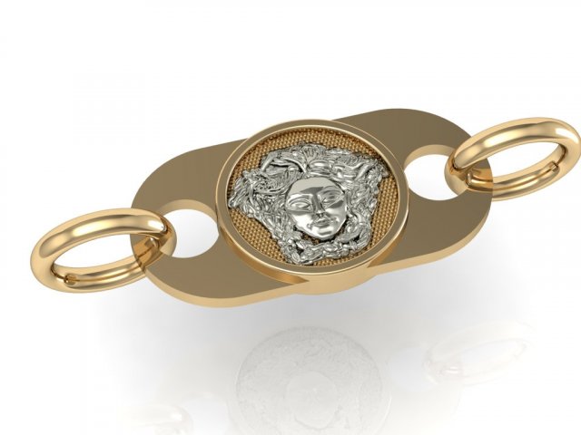 bracelet versace Model Cetak 3D .c4d .max .obj .3ds .fbx .stl .blend 