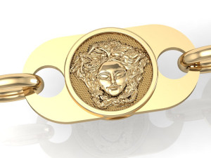 bracelet versace Model Cetak 3D