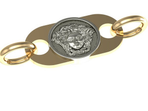 bracelet versace Model Cetak 3D