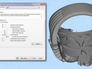 mens ring skull with feathers 3D Baskı Modeli