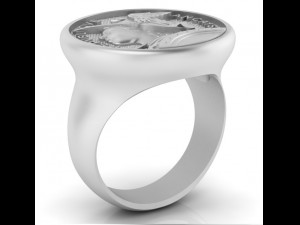 ring french republic republique francaise 3D 打印模型