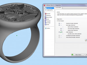 ring french republic republique francaise 3D 打印模型