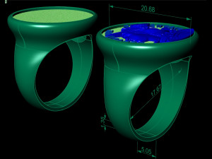 ring french republic republique francaise 3D 打印模型