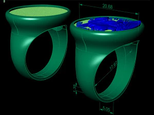 ring french republic republique francaise 3D Print Model