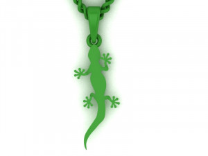 pendant little lizard 3D Принт Модель