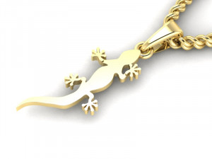 pendant little lizard 3D Принт Модель