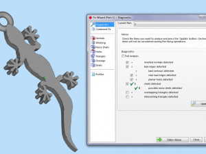 pendant little lizard 3D Принт Модель