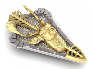 head fallow deer is european daniel trophy Modelo de impresión 3D