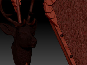 head fallow deer is european daniel trophy Modelo de impresión 3D