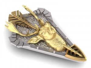 head fallow deer is european daniel trophy Modelo de impresión 3D