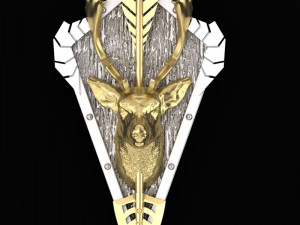 head fallow deer is european daniel trophy Modelo de impresión 3D