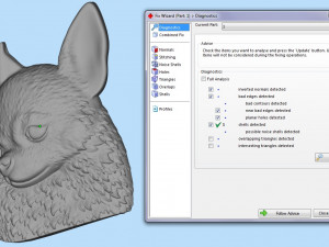 chihuahua head pendant 3D 프린트 모델