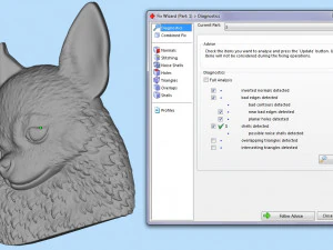 chihuahua head pendant 3D Print Model