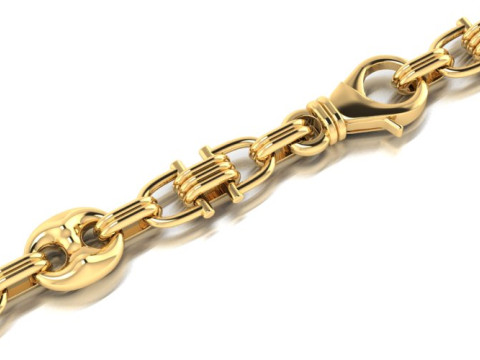 Chain or bracelet Model do druku 3D
