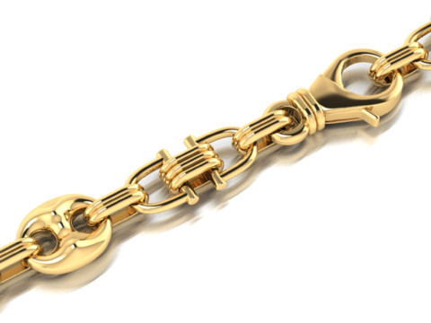 Chain or bracelet Model do druku 3D
