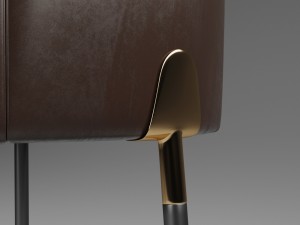 david nicolas bar stool 3D Model