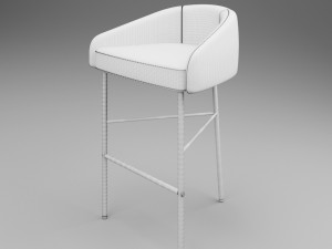 david nicolas bar stool 3D Model